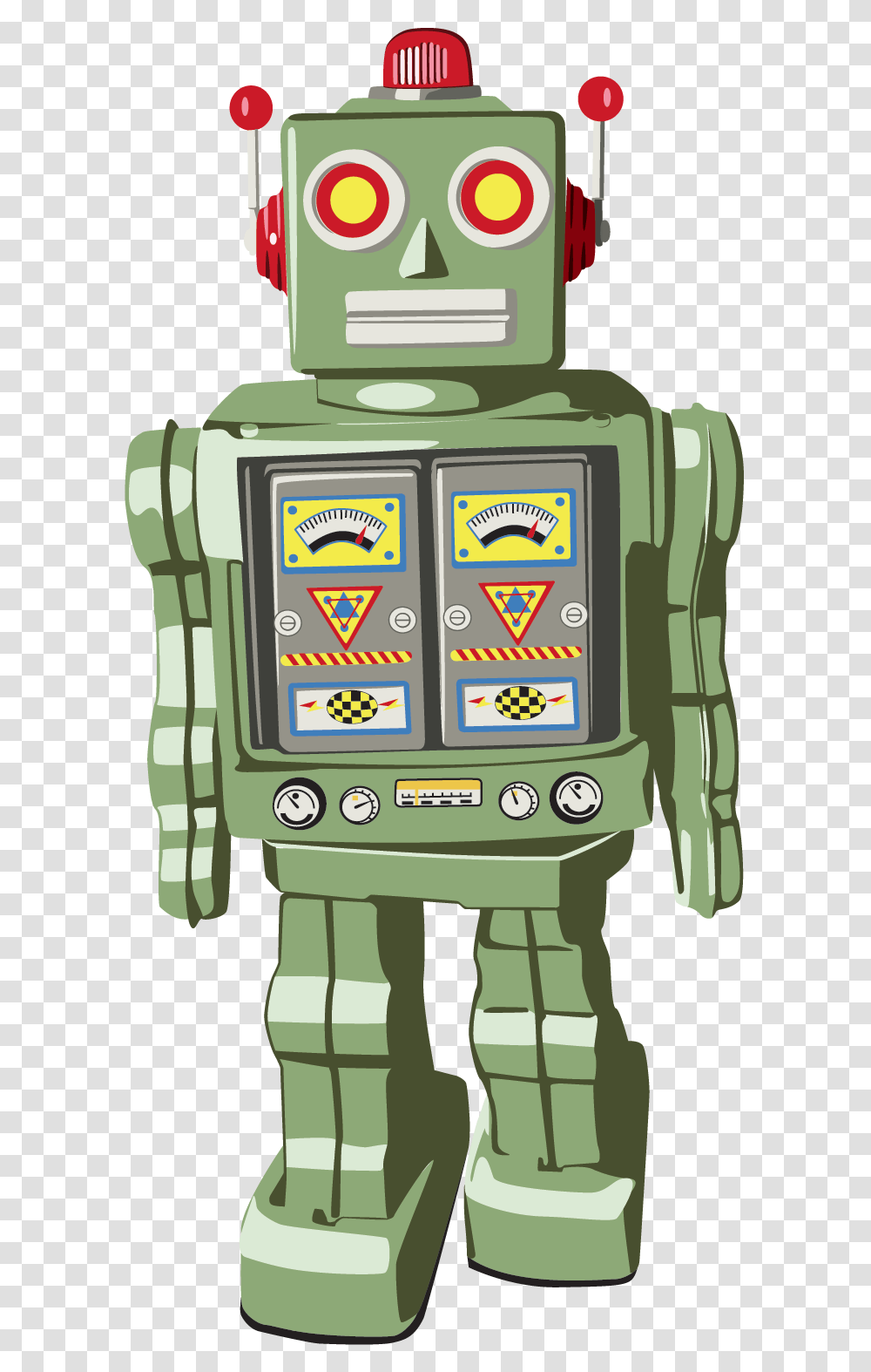 Okay Listen Up Citizens Vintage Toy Robot, Fire Hydrant Transparent Png