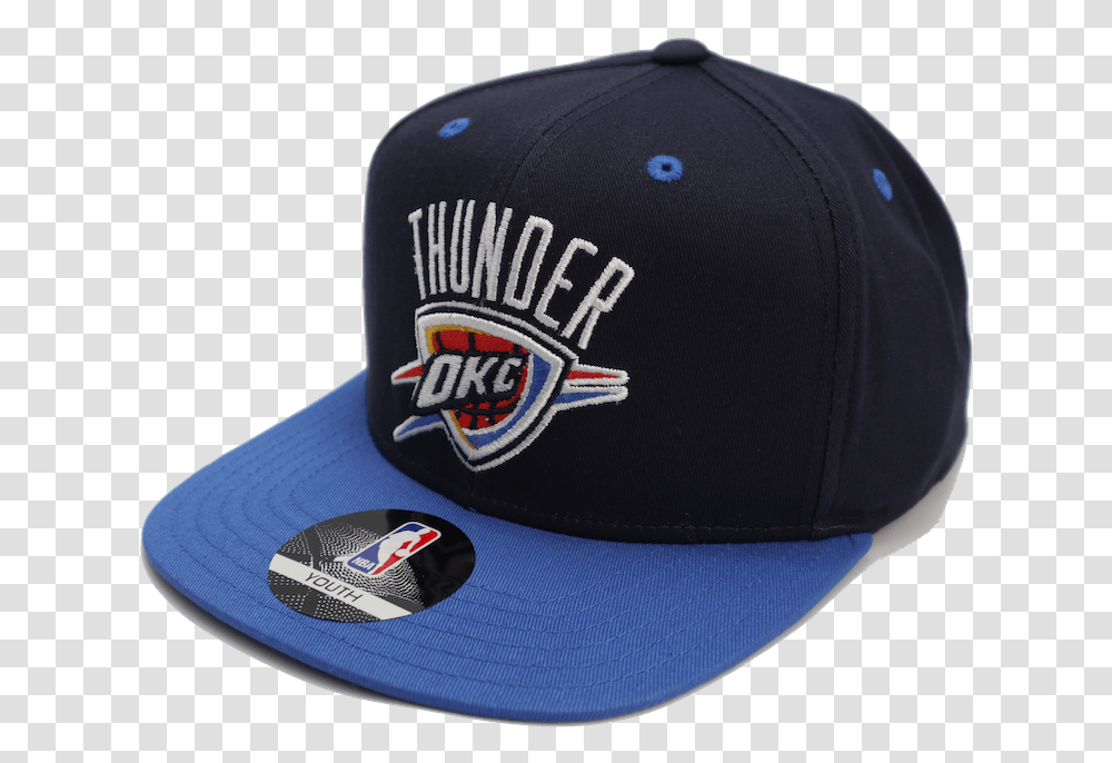 Oklahoma City Thunder Nba Team Logo Cap, Clothing, Apparel, Baseball Cap, Hat Transparent Png