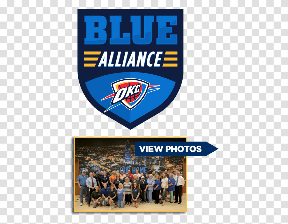 Oklahoma City Thunder, Person, Label, Crowd Transparent Png
