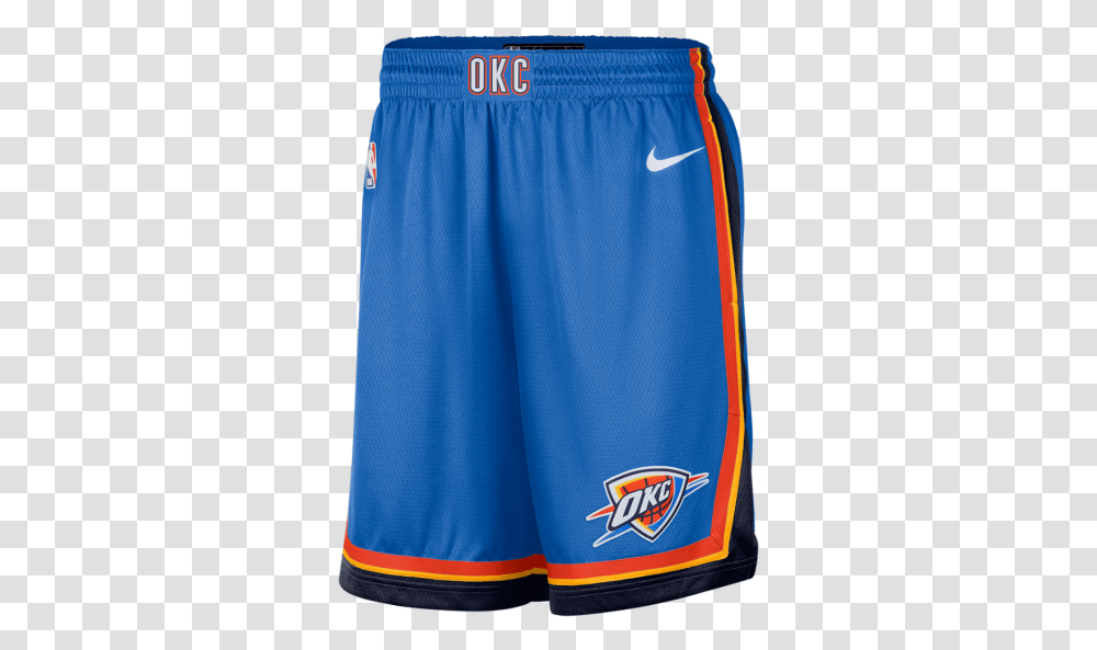 Oklahoma City Thunder, Shorts, Apparel Transparent Png