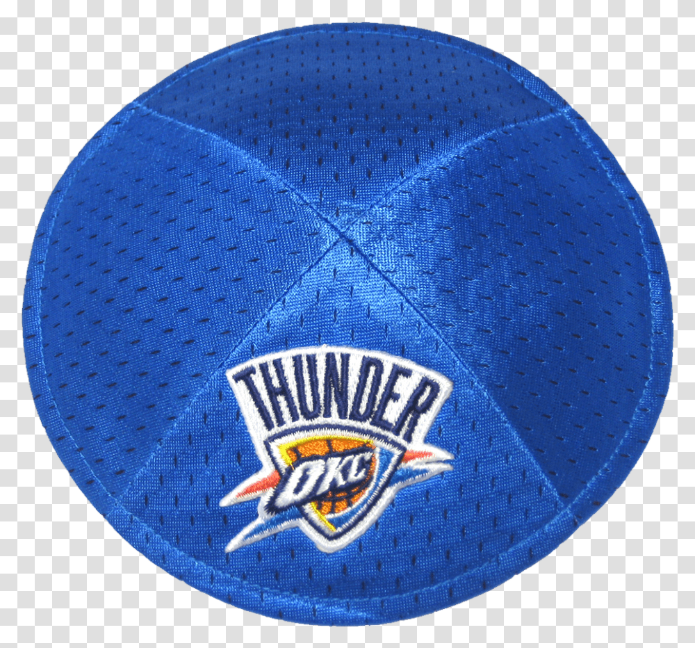 Oklahoma City Thunder Yarmulke Oklahoma City Thunder, Ball, Rug, Toy, Frisbee Transparent Png