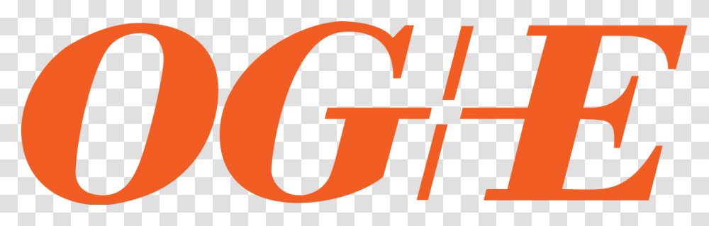 Oklahoma Gas Electric Logo, Number, Alphabet Transparent Png