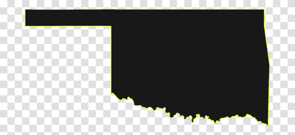 Oklahoma State Outline Oklahoma State Shape Clipart, Plot, Diagram, Number Transparent Png