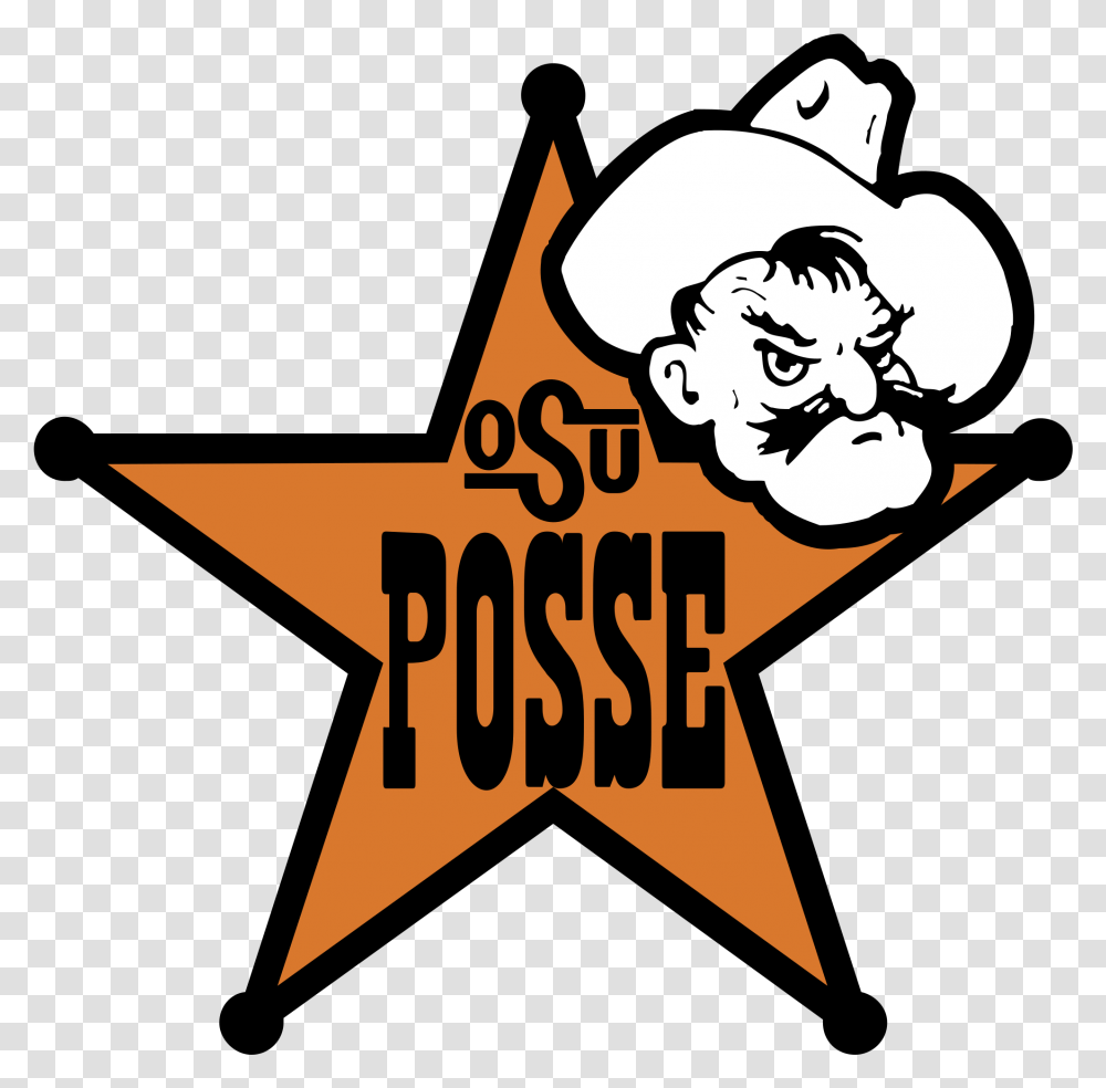 Oklahoma State University Posse Star, Star Symbol, Logo, Trademark Transparent Png