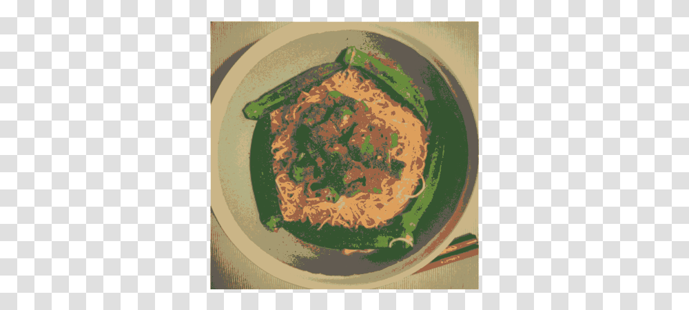 Okra Shrimp Noodle Noodle, Meal, Food, Plant, Dish Transparent Png