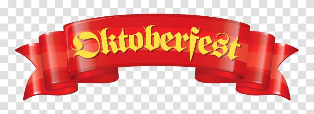 Oktoberfest Red Banner Clipart, Furniture, Label, Couch Transparent Png