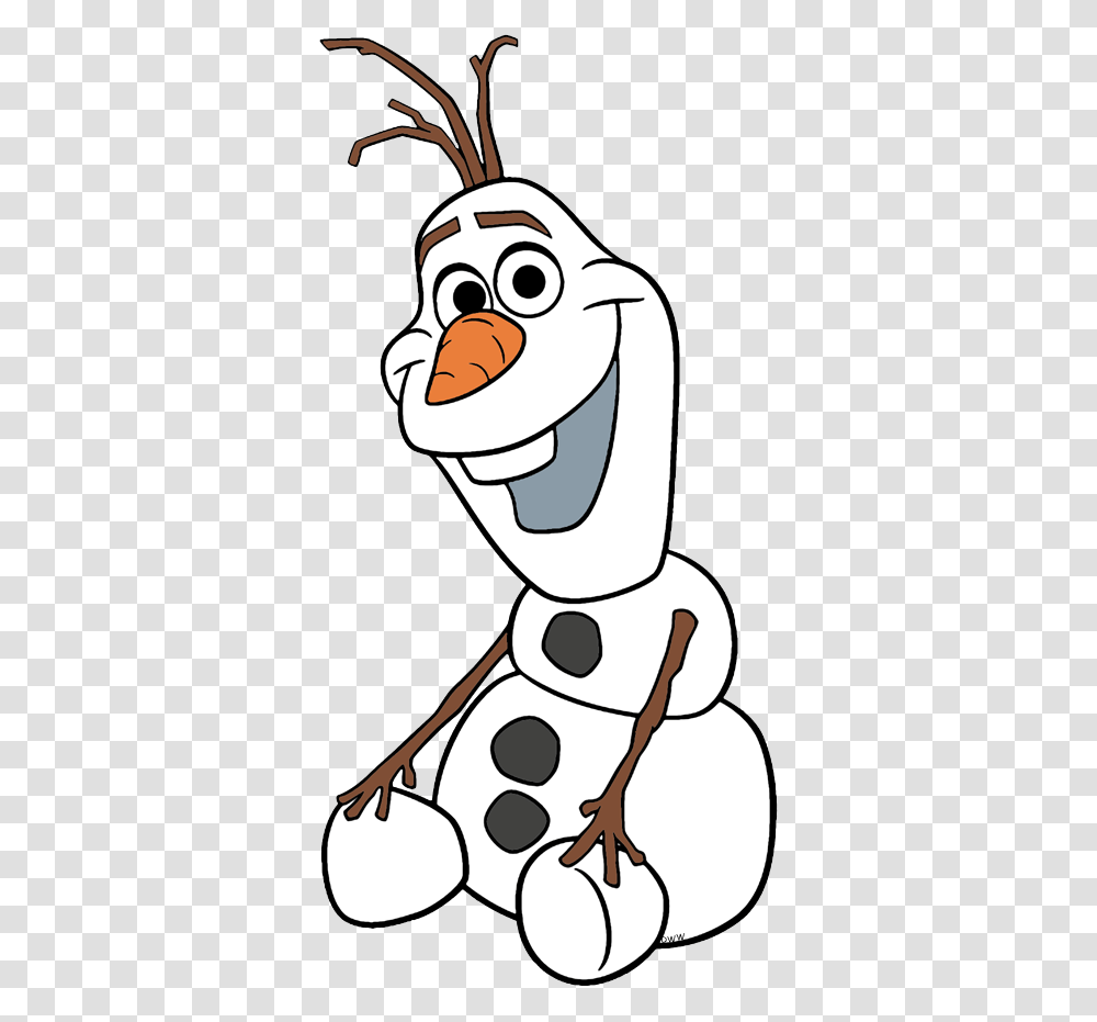 Olaf Frozen Vector, Animal, Bird, Drawing Transparent Png