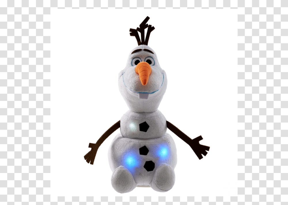Olaf Peluche, Toy, Nature, Outdoors, Snow Transparent Png