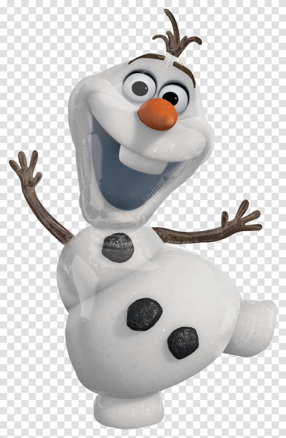 Olaf Snowman, Winter, Outdoors, Nature, Toy Transparent Png