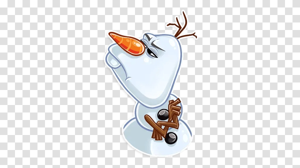 Olaf Whatsapp Stickers Stickers Cloud Olaf Stickers Whatsapp, Outdoors, Rock, Hand Transparent Png