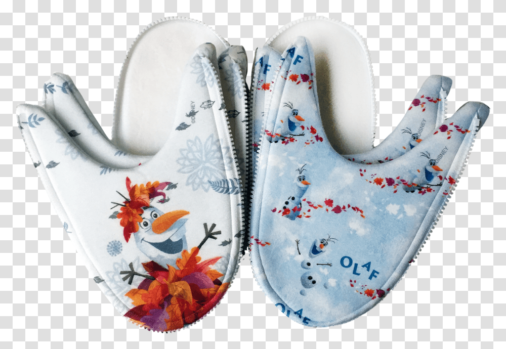 Olaf Winter Leaves Frozen 2 Mix N Match Zlipperz Set Earrings, Bib Transparent Png