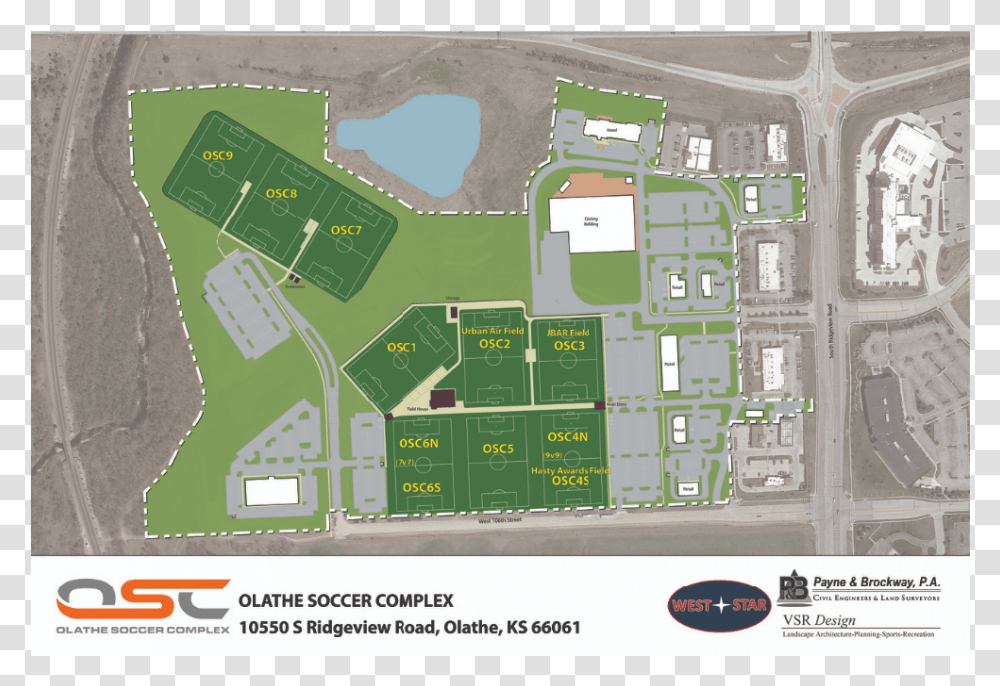 Olathe Soccer Complex Field Map, Neighborhood, Urban, Building, Campus Transparent Png