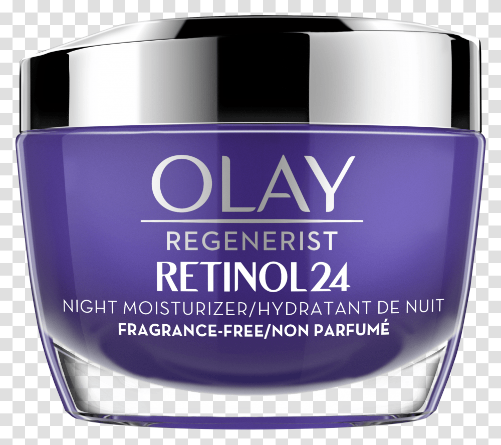 Olay Regenerist Retinol24 Night Moisturizer 50 Ml Olay Retinol 24 Canada, Cosmetics, Bottle, Deodorant, Perfume Transparent Png