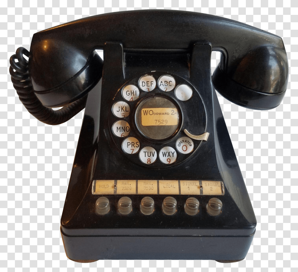 Old 2 Piece Phone, Electronics, Dial Telephone, Wristwatch, Camera Transparent Png