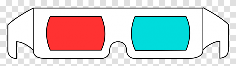 Old 3d Glasses, Label, Logo Transparent Png