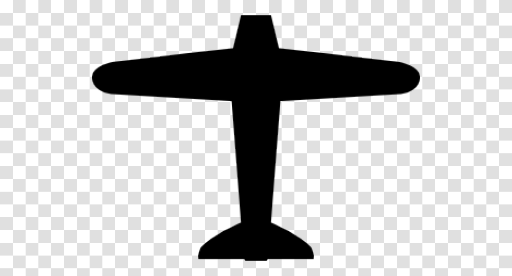 Old Airplane Clipart Cross, Crucifix, Logo, Trademark Transparent Png