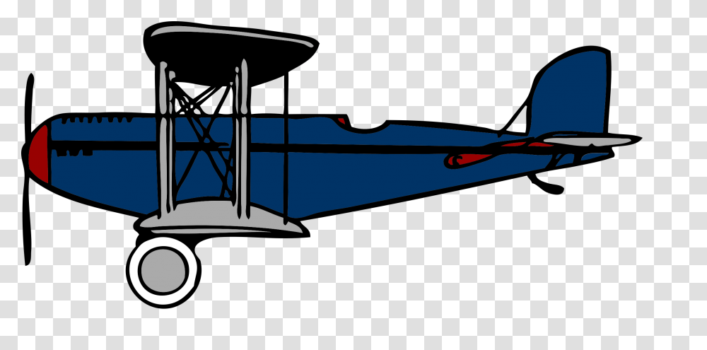 Old Airplane Silhouette Clip Art, Aircraft, Vehicle, Transportation, Biplane Transparent Png