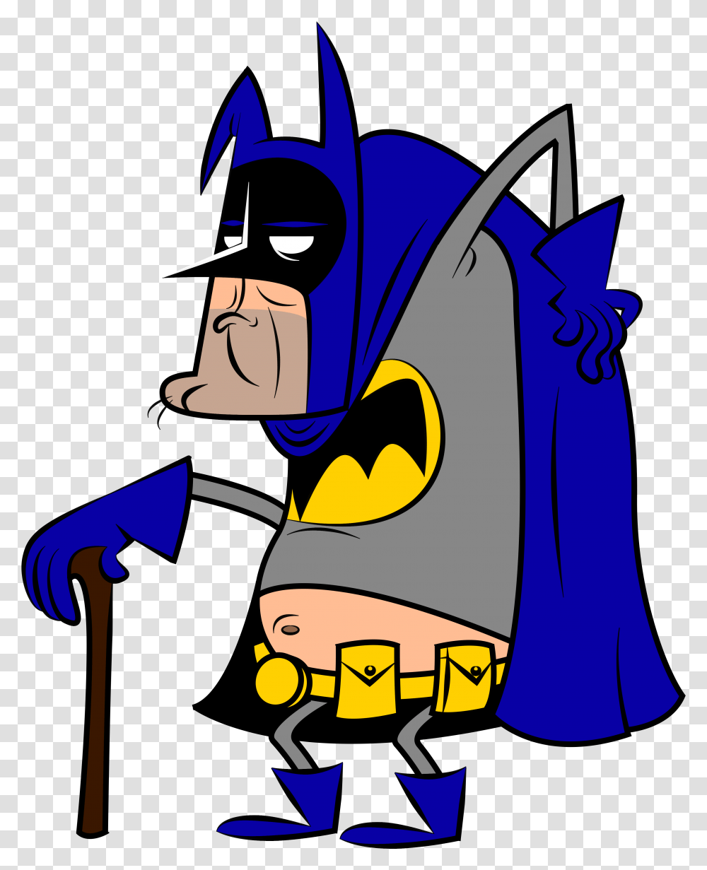 Old Batman By Kingfunster12 Old Batman, Pac Man, Clothing, Apparel Transparent Png