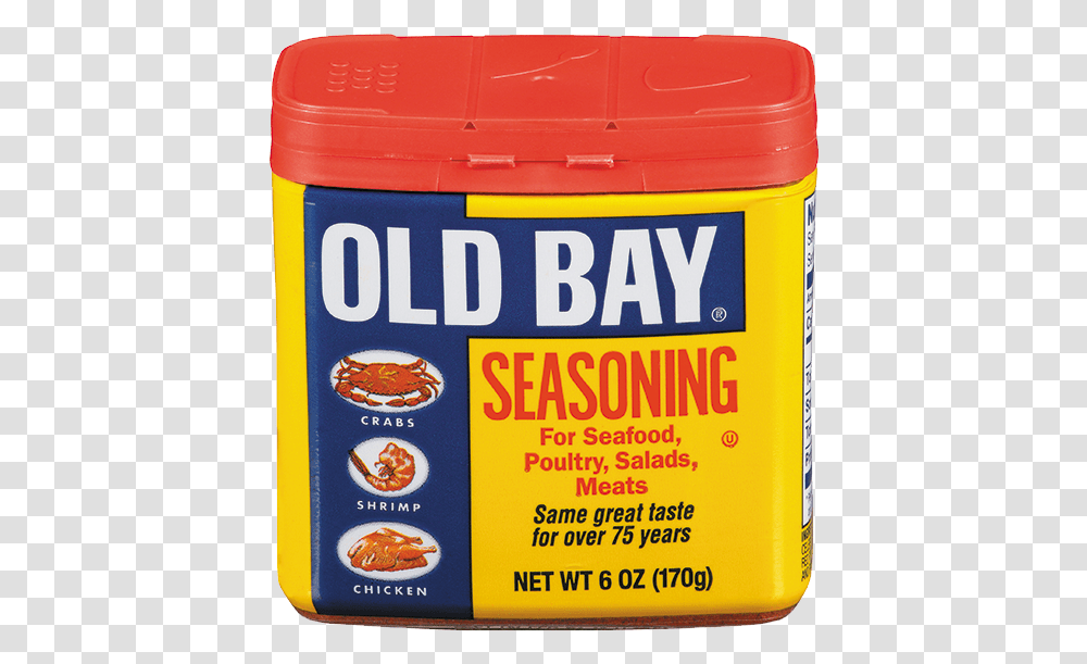 Old Bay Seasoning 6oz Old Bay Seasoning, Plant, Food, Burger, Tin Transparent Png