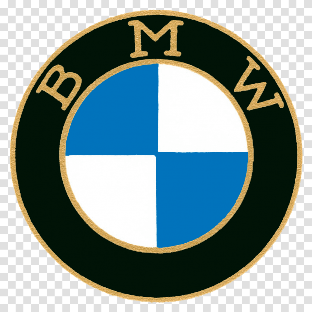 Old Bmw Logo Bmw Logo 1917, Symbol, Trademark, Emblem, Rug Transparent Png