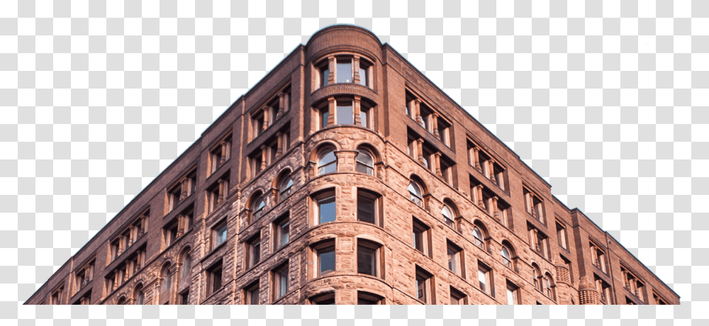 Old Building Tower Block, Corner, Office Building, High Rise, City Transparent Png