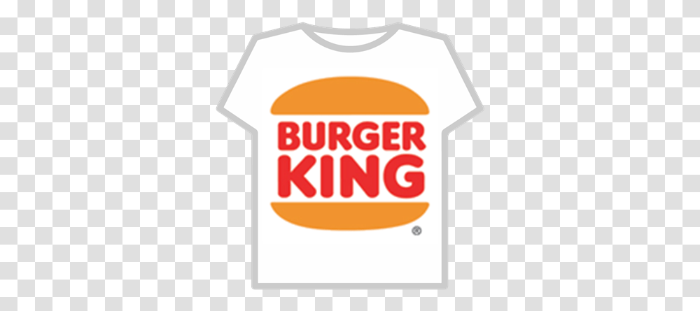 Old Burger King Logo Twix Roblox T Shirt, Label, Text, Clothing, Food Transparent Png
