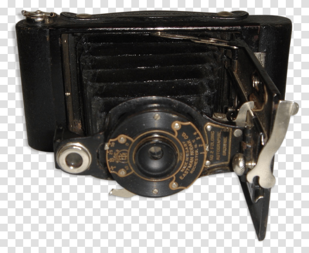 Old Camera To Kodak Usa By Eastman 1936 Bellows Camera, Electronics, Machine, Motor, Drive Shaft Transparent Png
