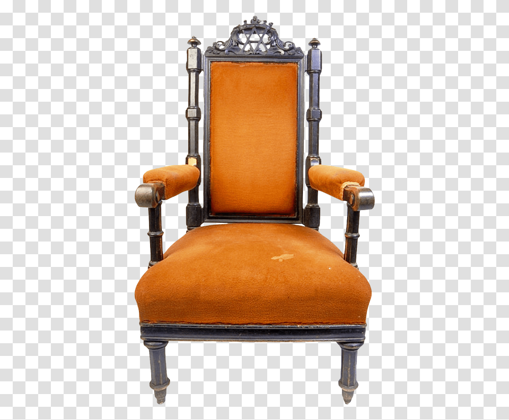 Old Chair, Furniture, Armchair, Throne, Interior Design Transparent Png