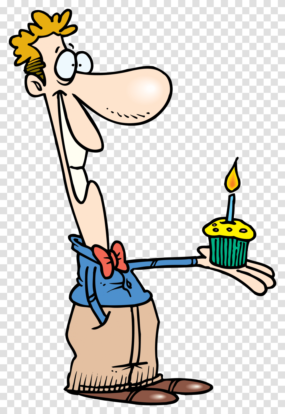 Old Clipart Fart 1 Thinking Man Happy Male Happy Birthday Clipart, Light, Leisure Activities, Candle, Photography Transparent Png