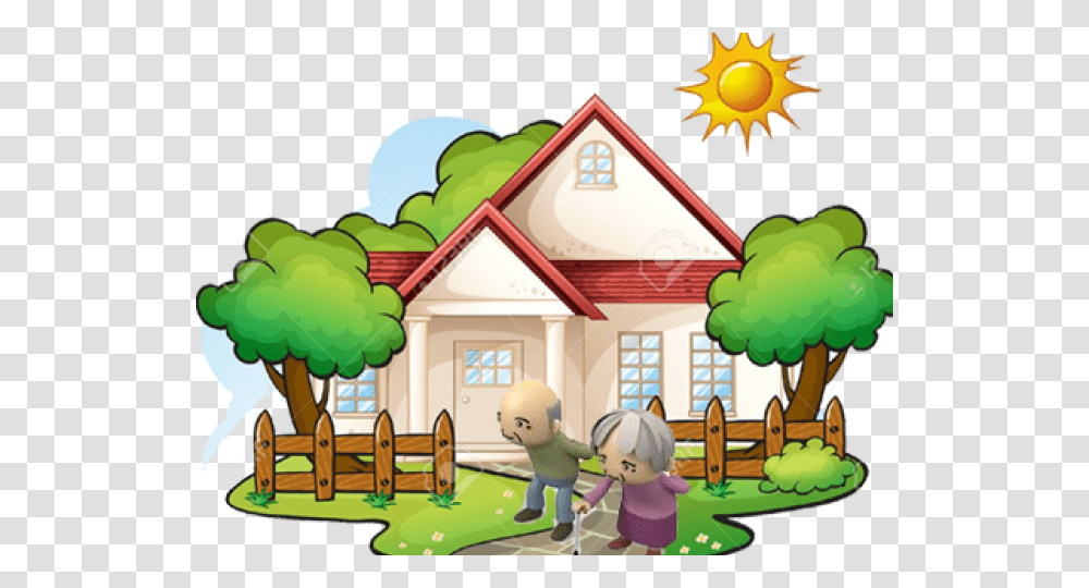 Old Clipart Old Age, Neighborhood, Urban, Building, Housing Transparent Png