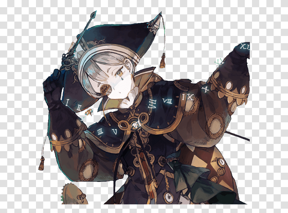 Old Clock Chronos Story Render Cartoon, Person, Costume, Crowd Transparent Png