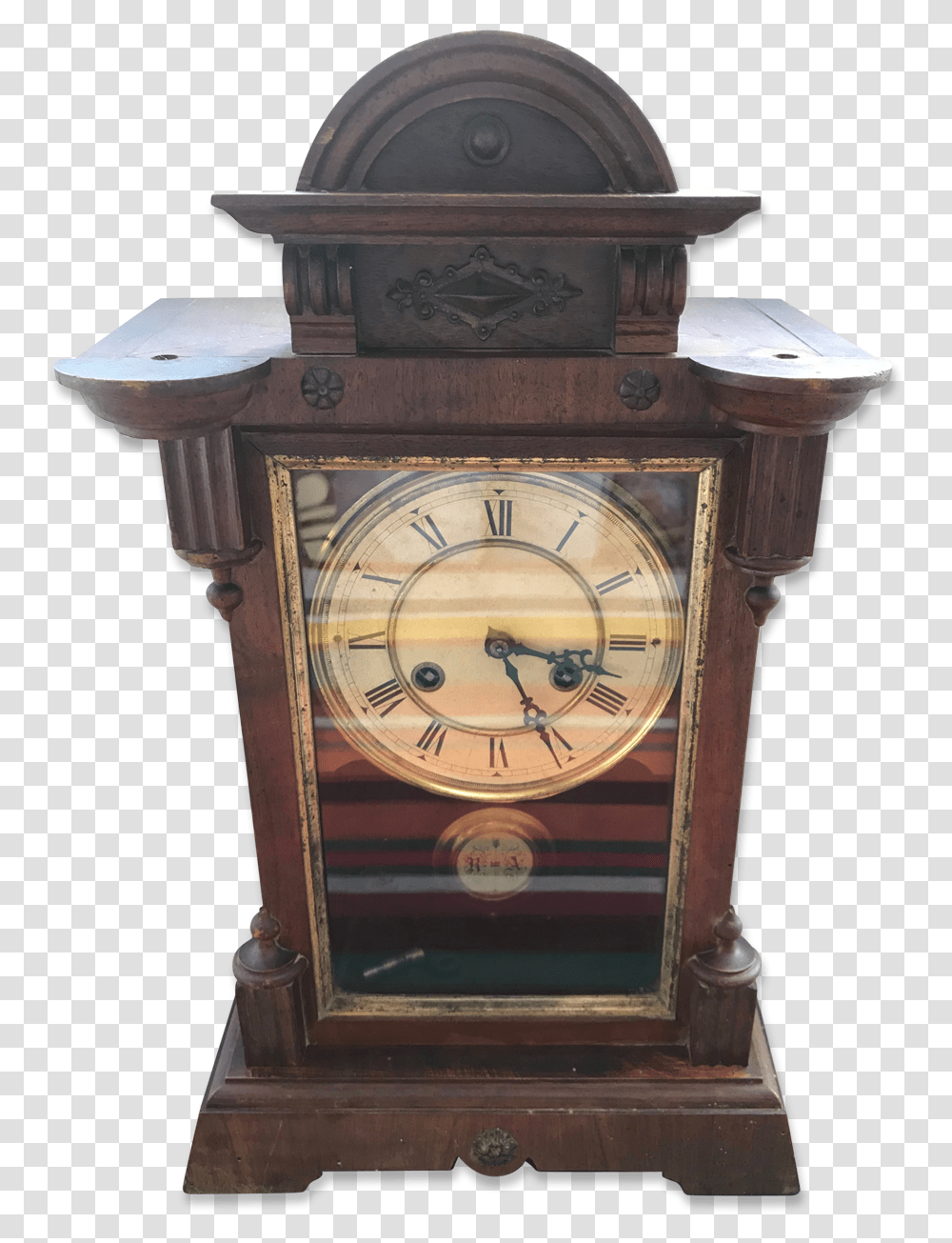Old Clock From ChimneyquotSrcquothttps Quartz Clock, Analog Clock, Clock Tower, Architecture, Building Transparent Png