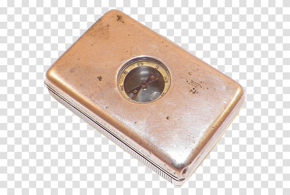 Old Compass Wallet, Electronics, Ipod, Hole, Lighter Transparent Png