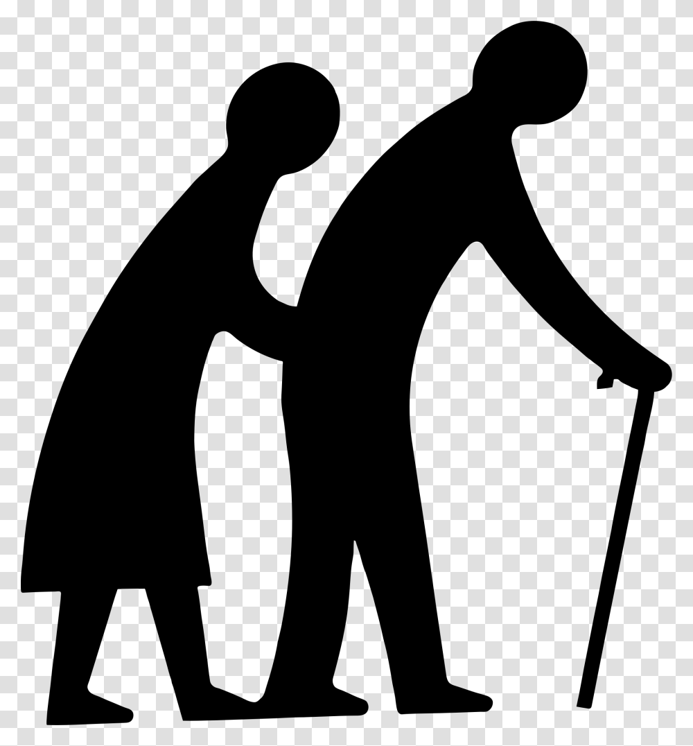 Old Couple Clipart Free, Gray, World Of Warcraft Transparent Png