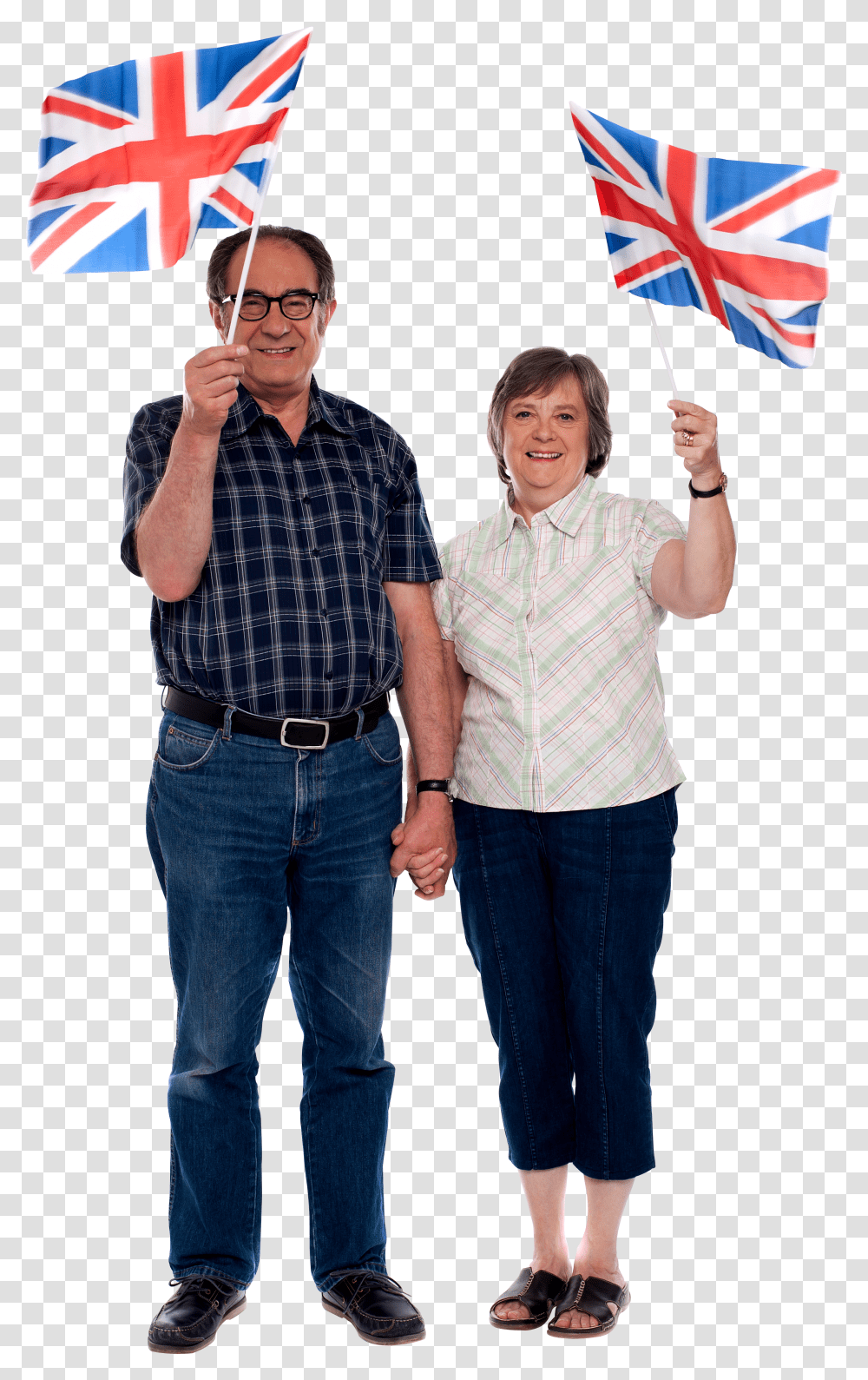 Old Couple Image Flag Of The United States Transparent Png
