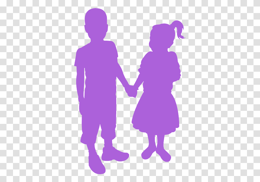 Old Couple Silhouette, Hand, Person, Human, Holding Hands Transparent Png