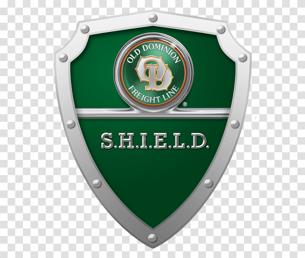 Old Dominion Freight Line Inc., Armor, Shield, Disk, Logo Transparent Png