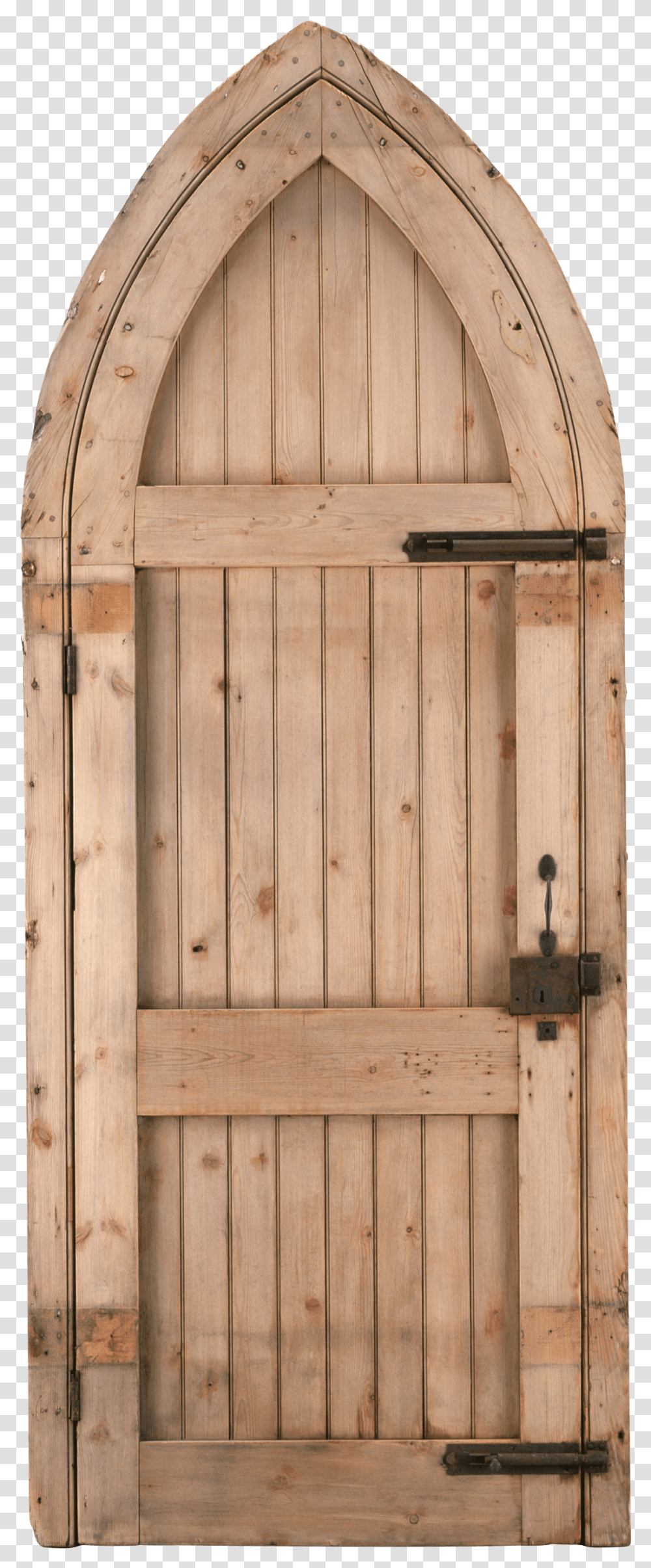 Old Door Wooden Castle Doors, Furniture, Hardwood, Box, Plywood Transparent Png