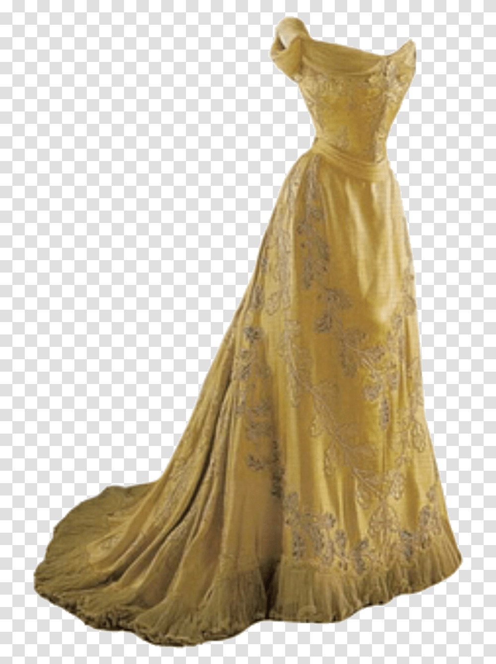 Old Dress, Apparel, Evening Dress, Robe Transparent Png