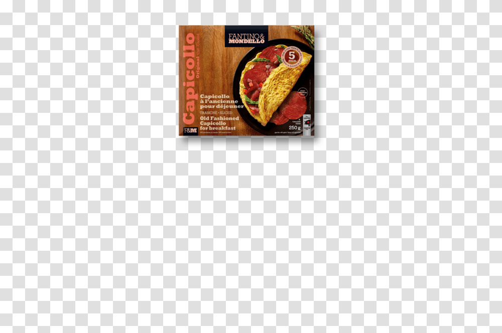 Old Fashioned Capicollo For Breakfast Charcuteries Fantino, Food, Nachos, Taco Transparent Png