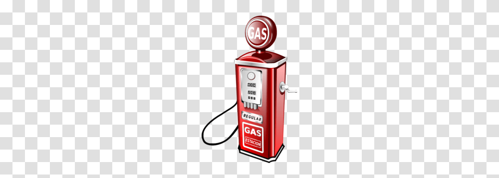 Old Fashioned Gas Pump Clip Art, Machine, Petrol, Gas Station Transparent Png