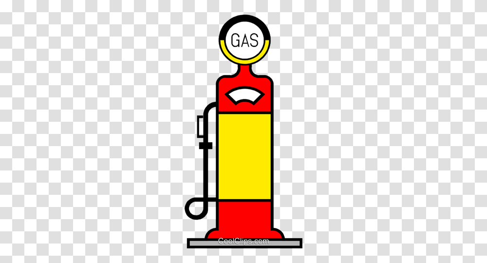 Old Fashioned Gas Pump Royalty Free Vector Clip Art Illustration, Machine, Gas Station, Petrol Transparent Png