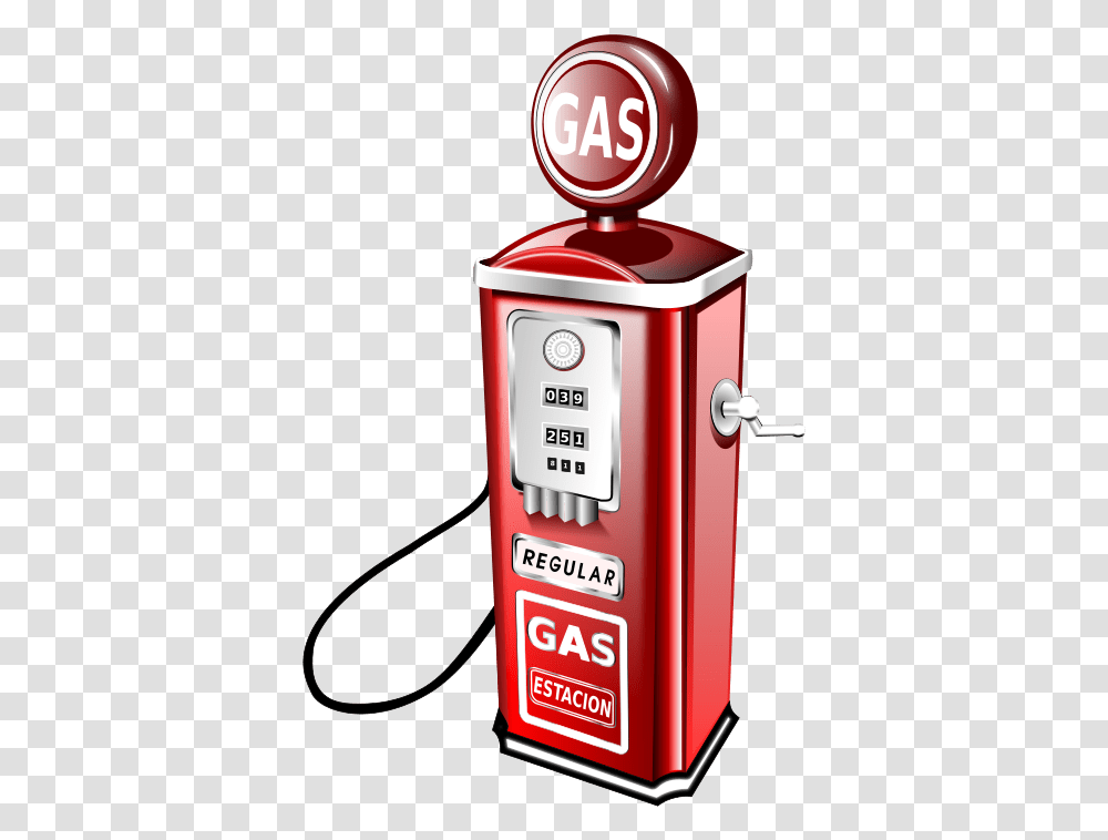 Old Fashioned Gasoline Pump, Machine, Gas Pump, Petrol, Gas Station Transparent Png