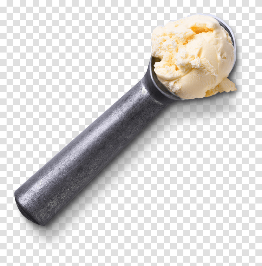 Old Fashioned Ice Cream Scoop Image Collections Ice Cream Spoon, Dessert, Food, Creme, Cutlery Transparent Png