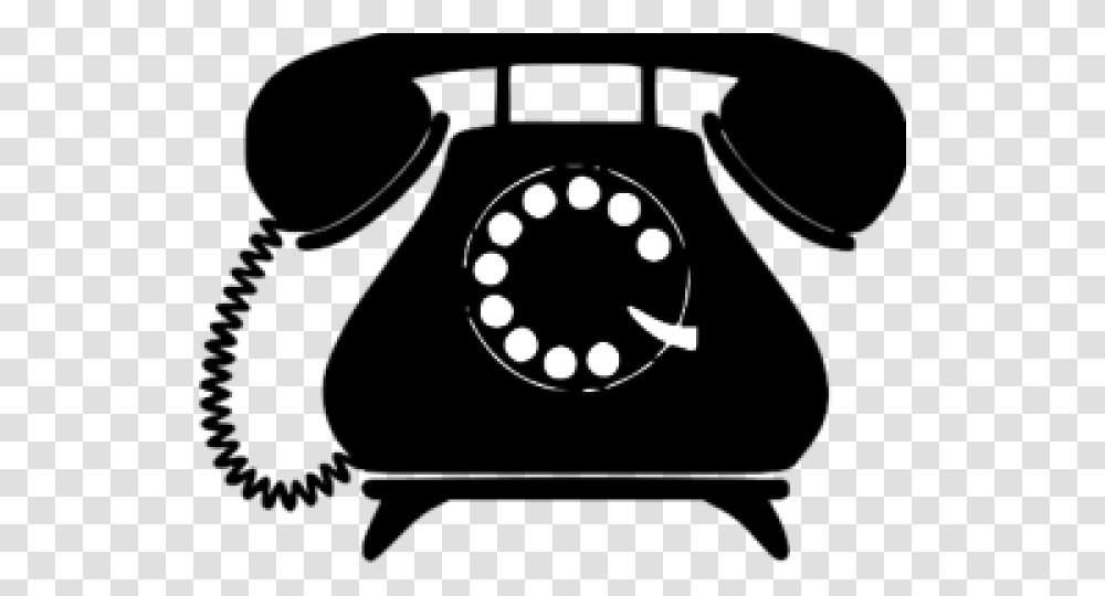 Old Fashioned Phone Clipart, Machine, Texture, Stencil, Road Transparent Png