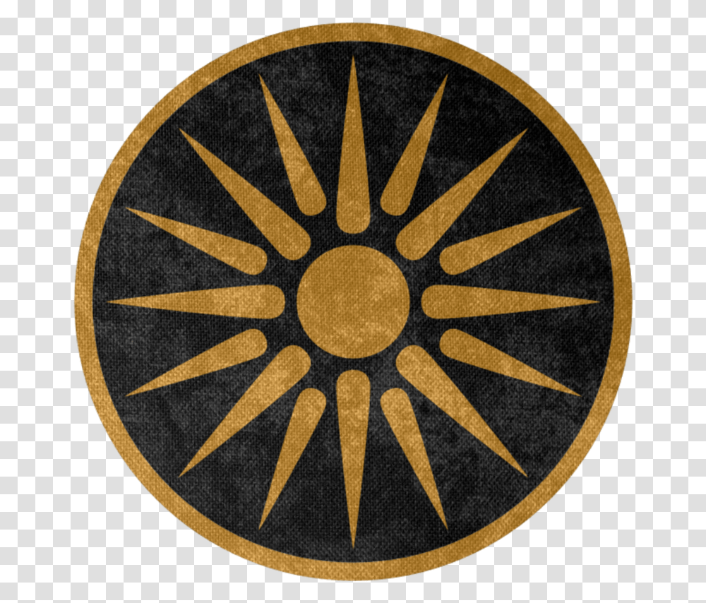 Old Flag Of Macedonia, Rug, Compass, Logo Transparent Png