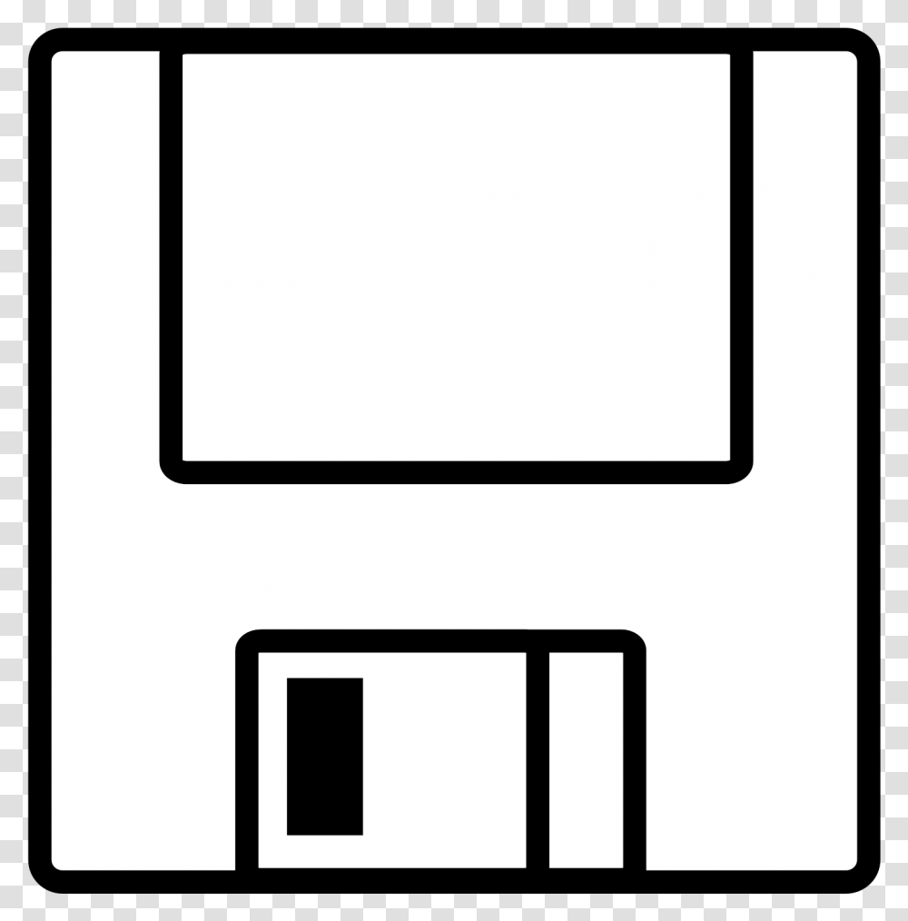 Old Floppy Disk Icon, Electronics, Screen, Monitor, Computer Transparent Png