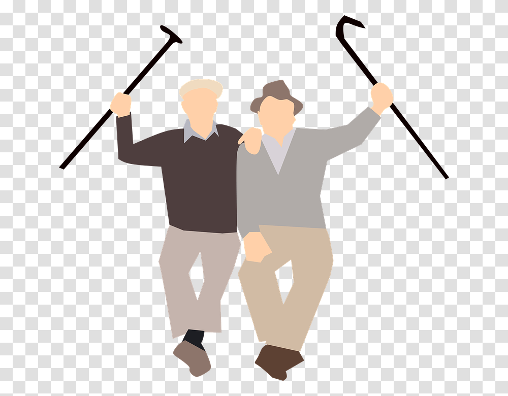 Old Friends, Person, People, Standing, Juggling Transparent Png