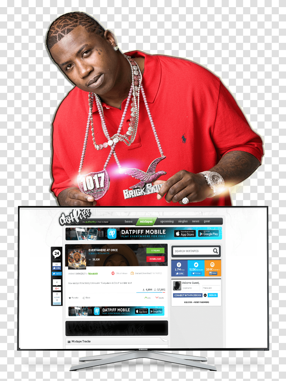 Old Gucci Mane New Gucci, Person, Human, File, Webpage Transparent Png