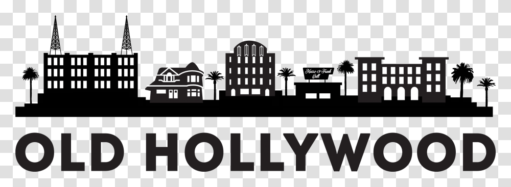 Old Hollywood Clipart, Building, Urban, City Transparent Png